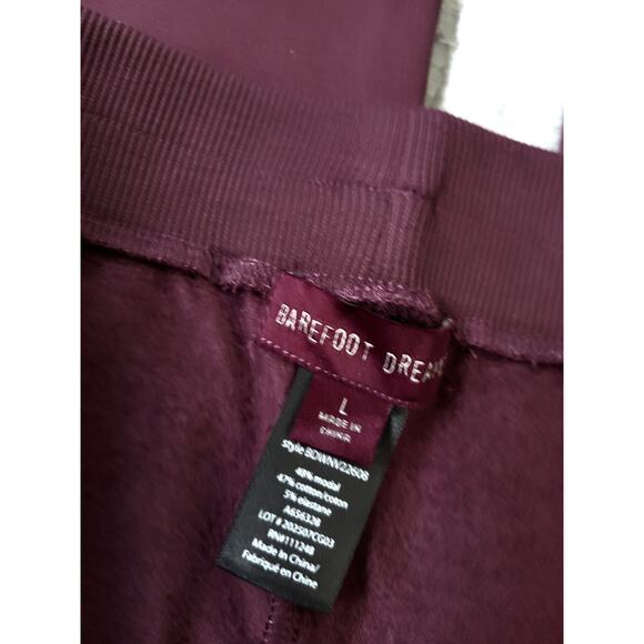 Barefoot Dreams Size Large Fig Wine Lite Pullover & Pant A656328 NWOT MSRP $225 - Picture 9 of 14
